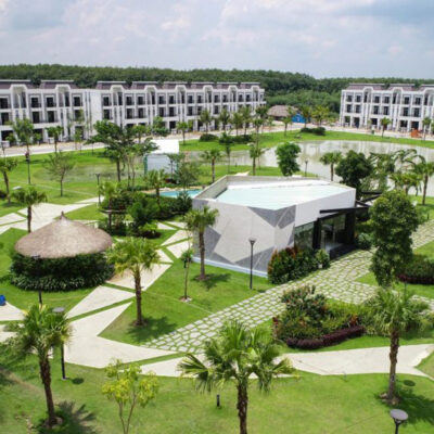 Diện tích cây xanh lớn