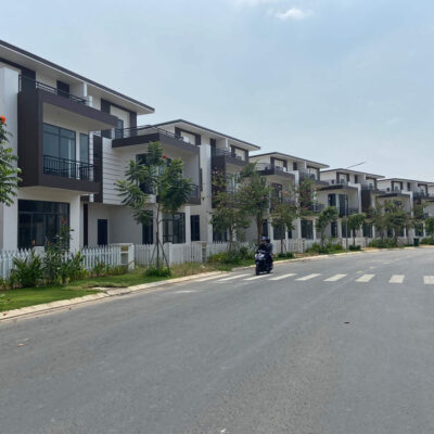 Đường nội khu rộng trải nhựa
