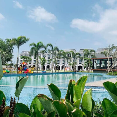 Hồ bơi tràn bờ hiện đại