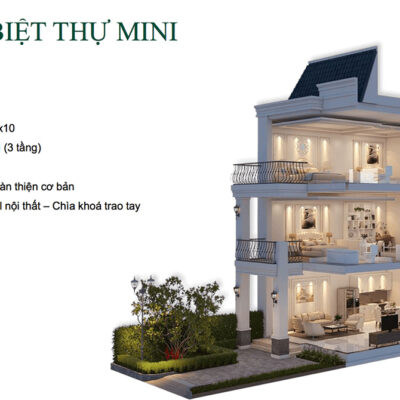 Thiệt kế biệt thự mini dự án