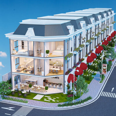 Thiết kế nhà phố Long Phú Villa