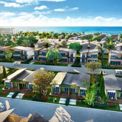 Dãy biệt thự nội khu