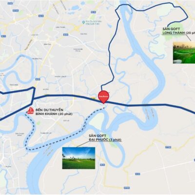 Được xây dựng tại vị trí vàng