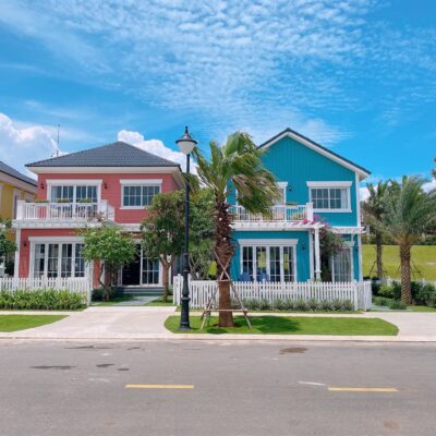 Nhà phố đa sắc màu