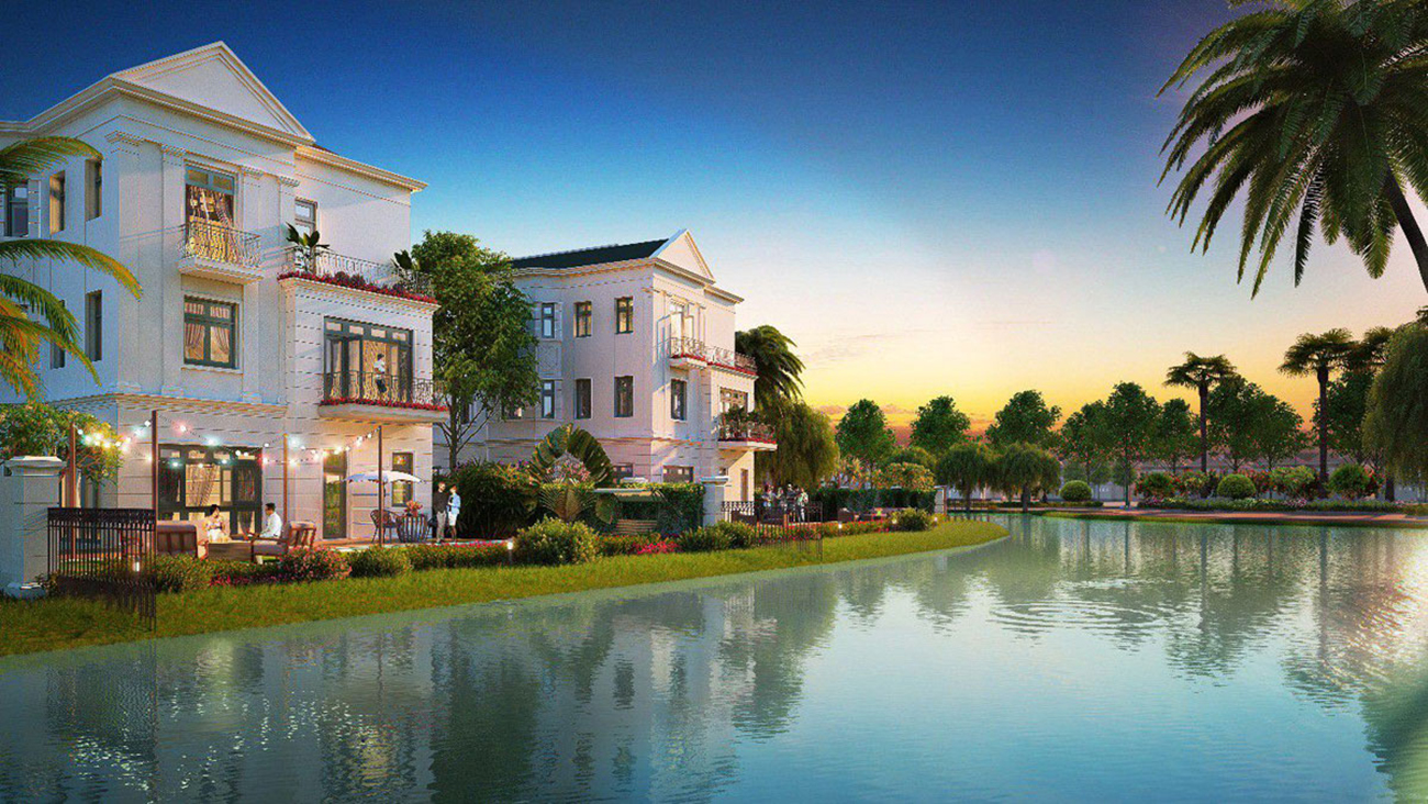 Biệt thự view hồ tuyệt đẹp