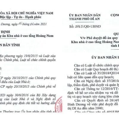 Dự án Honas Residence có đầy đủ pháp lý khi xây dựng và mua bán