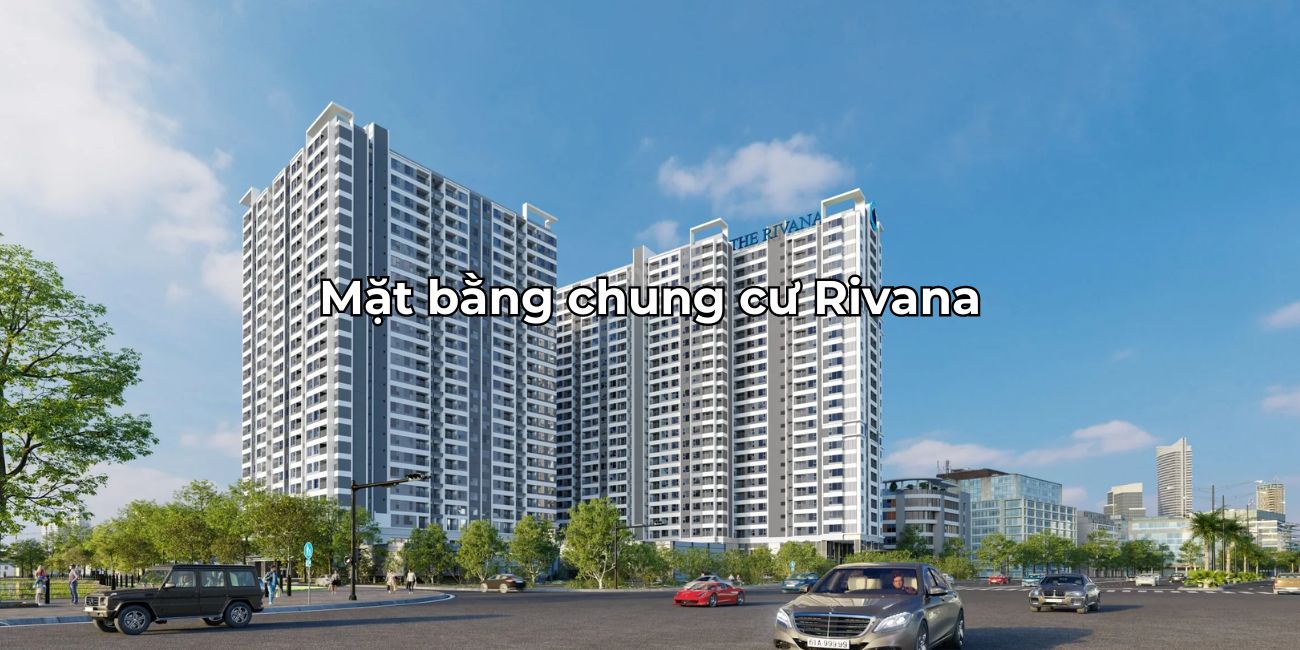 Chi tiết mặt bằng dự án The Rivana cấu trúc và layout tinh tế