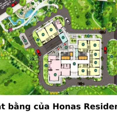 Mặt bằng của dự án Honas Residence