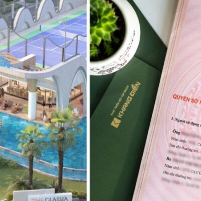 Các căn nhà phố biệt thự The Classia có đầy đủ sổ hồng