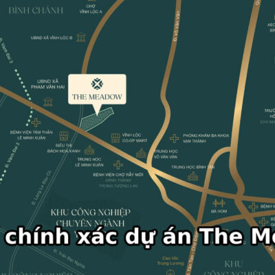 Vị trí chính xác của dự án The Meadow