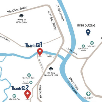 Thành Đô 1 nằm ngay trung tâm quận 12